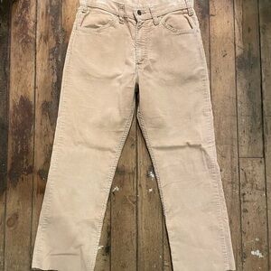 vintage levi’s Tan Corduroy Pants